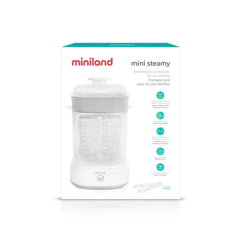 Esterelizador Mini Steamy da Miniland 6