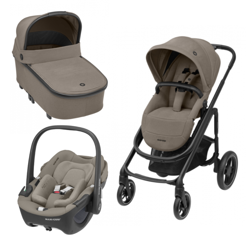 Maxi-Cosi Poussette 3 en 1 Plaza+ Twillic Truffle