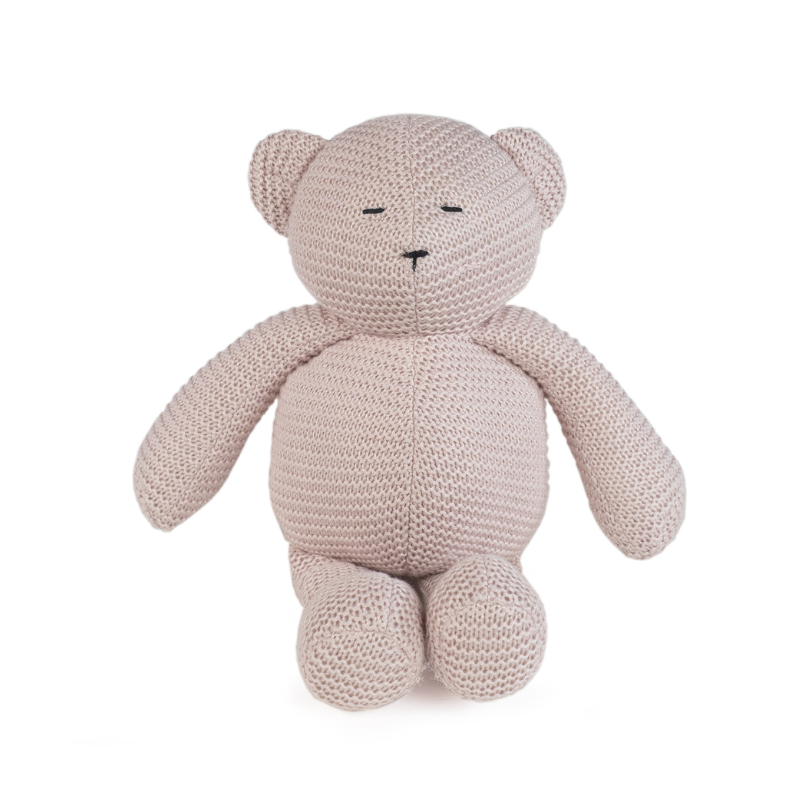 Urso de Mallha Rosa da Walking Mum 2