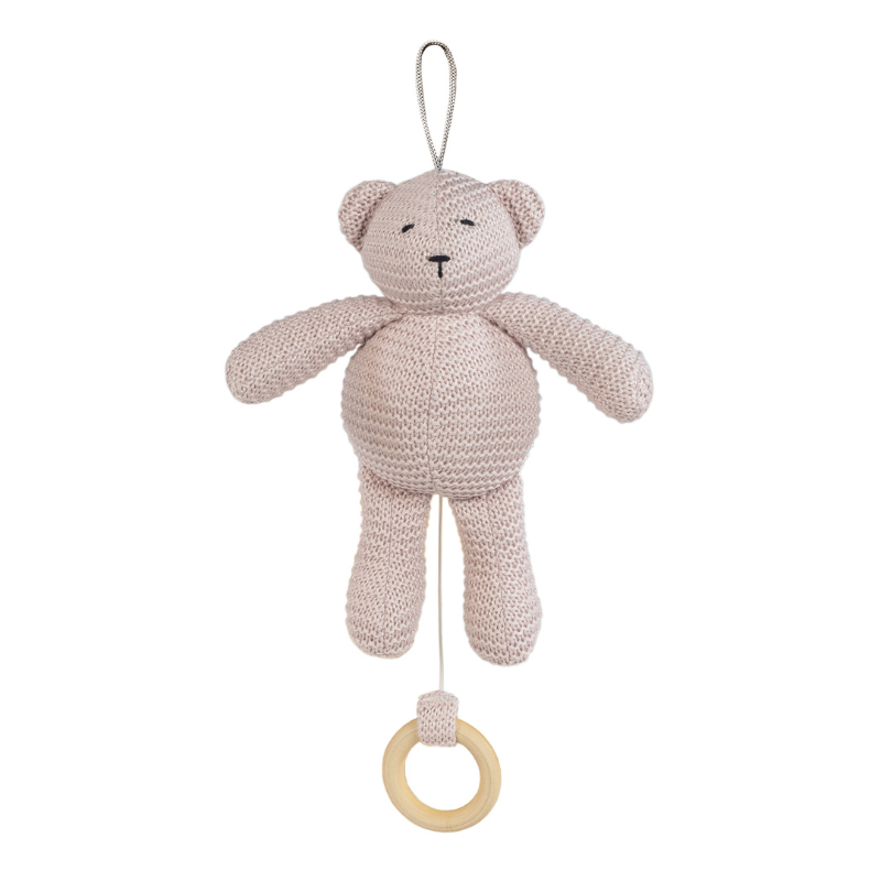 Musical Urso de Malha Rosa da Walking Mum 2