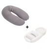  Almofada buddy Chine Anthracite e ninho supreme sleep plus da Doomoo 