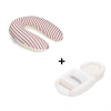  Almofada buddy ruby stripes e ninho supreme sleep plus da Doomoo 
