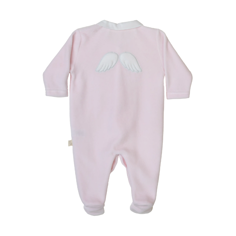 Babygrow Wings laminado rosa da Baby Gi 1