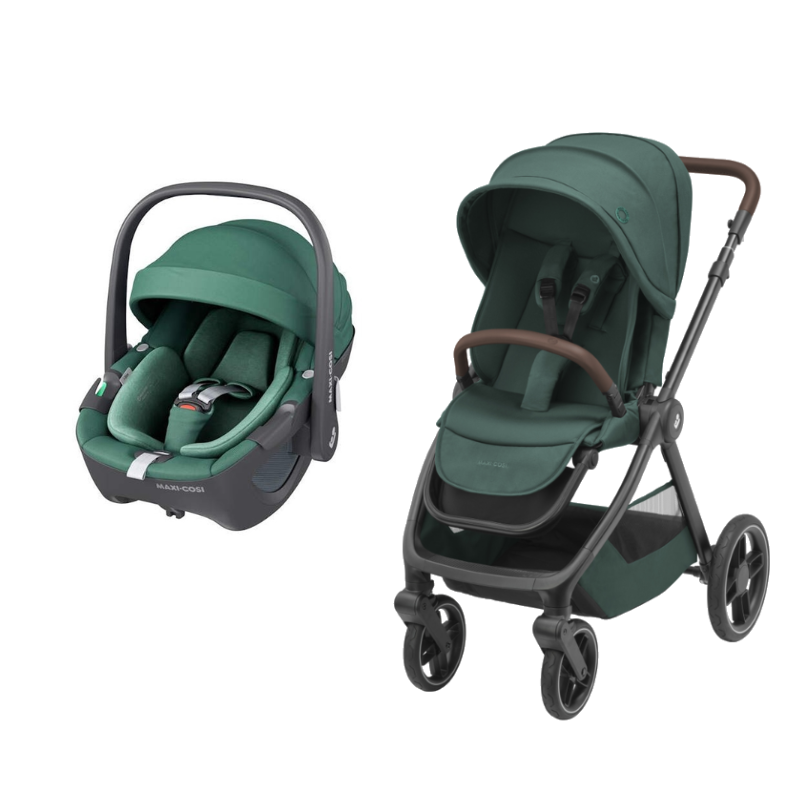 Oxford e Pebble 360º Essential Green da Maxi Cosi