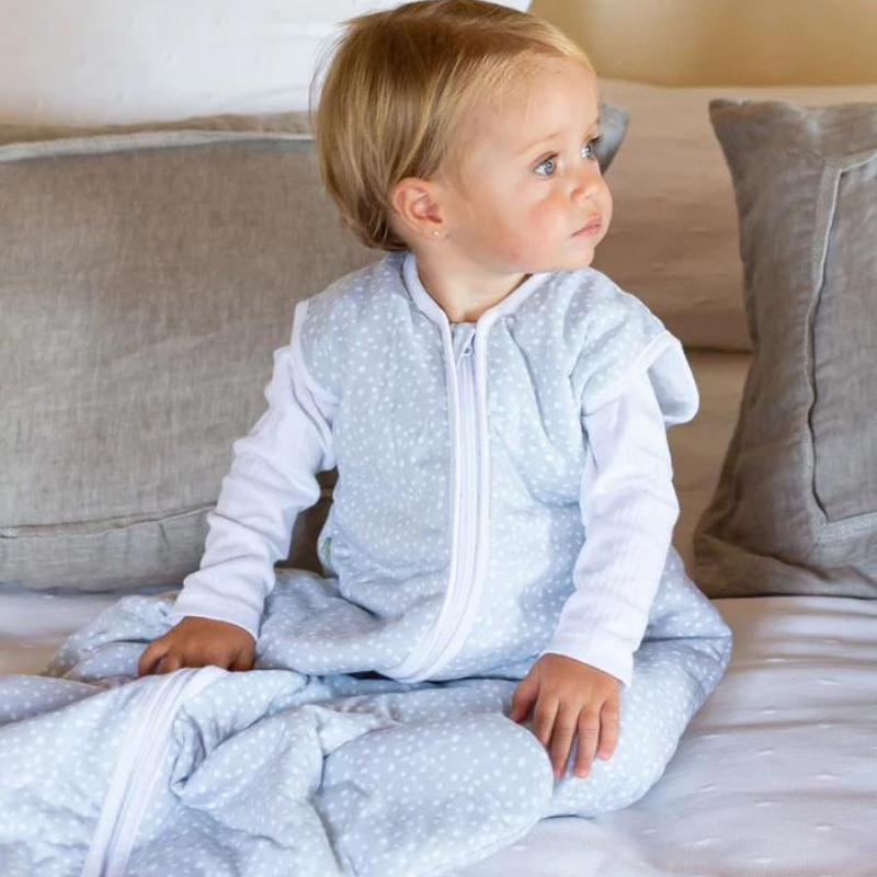 Saco de dormir para bebe cinza tog 2.5 da Molis&Co 2