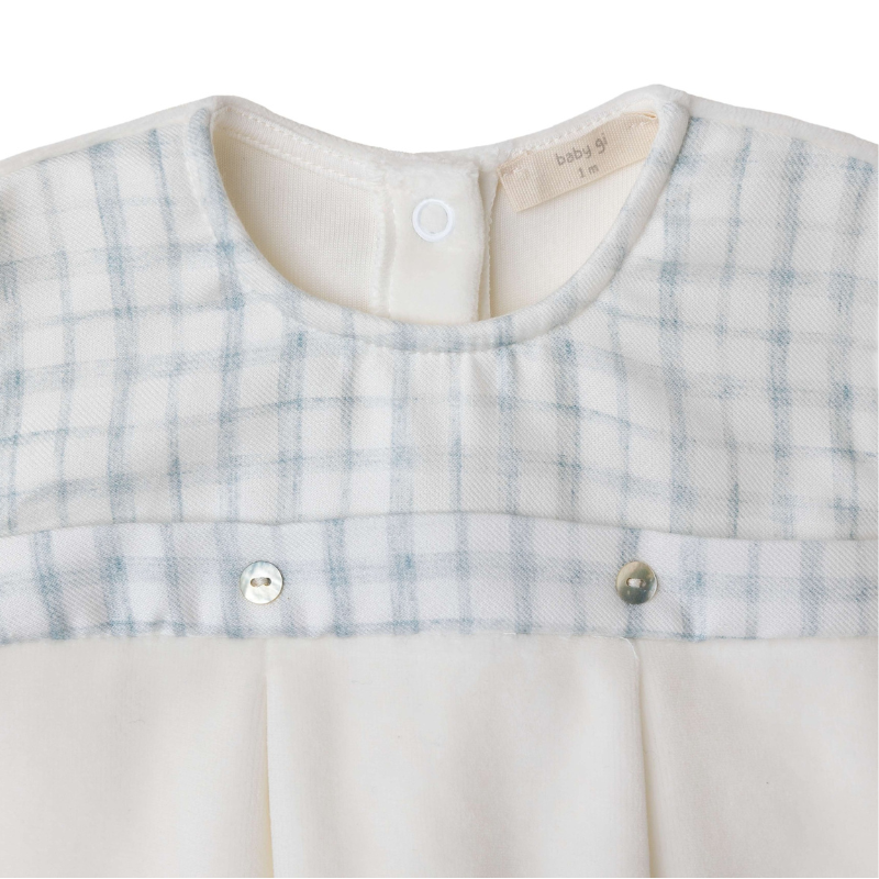 Babygrow laminado Ewan Pérola da Baby Gi 2
