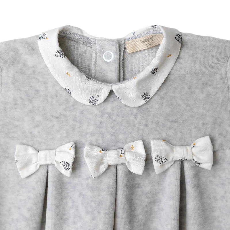 Babygrow Laminado Laços Hedghog da Baby Gi 2