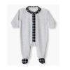 Babygrow Noah cinza e azul da Baby Gi 1