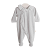 Babygrow laminado renda cinza da Baby Gi 1