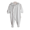 Babygrow laminado renda branco da Baby Gi 1