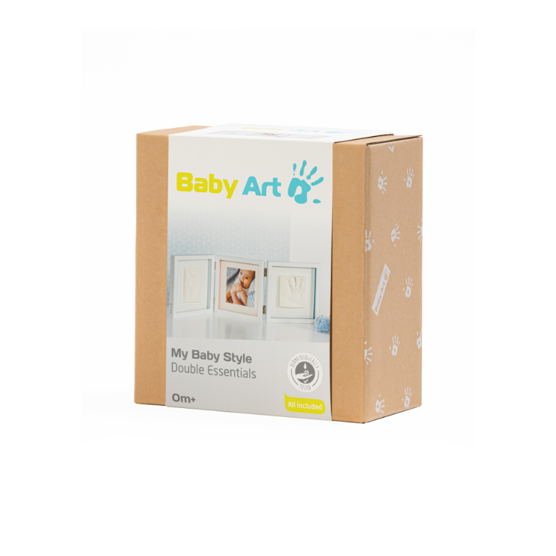 Double Print Frame White da Baby Art 2