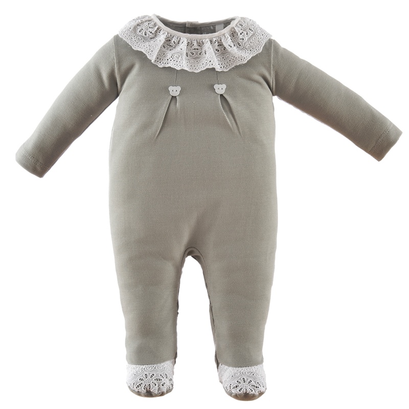 Babygrow de algodão Glamour 2 da Pim Pam Pum