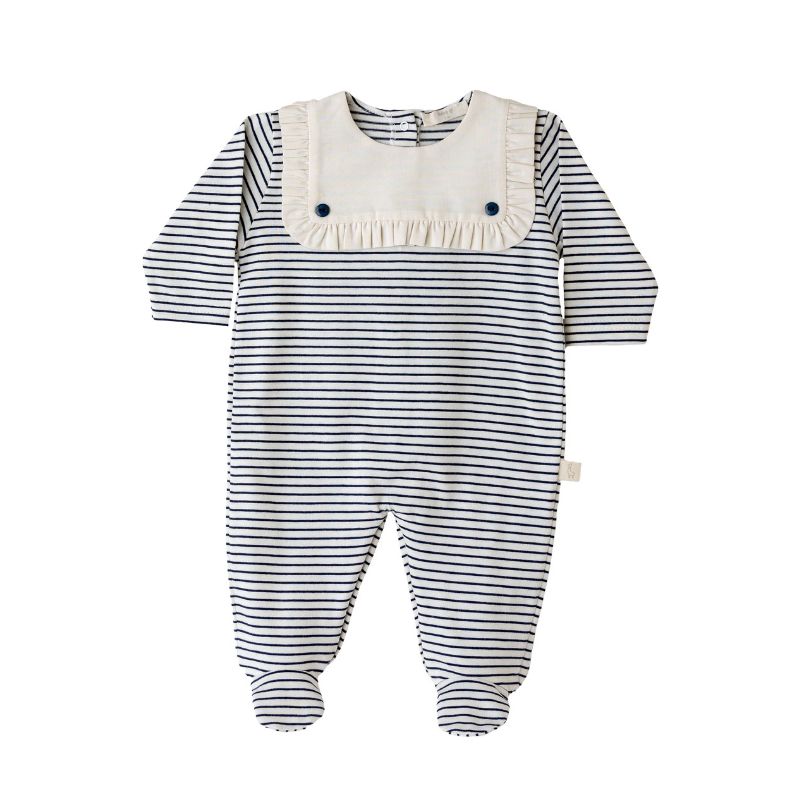 Babygrow Folho Navy Marinho da Baby Gi