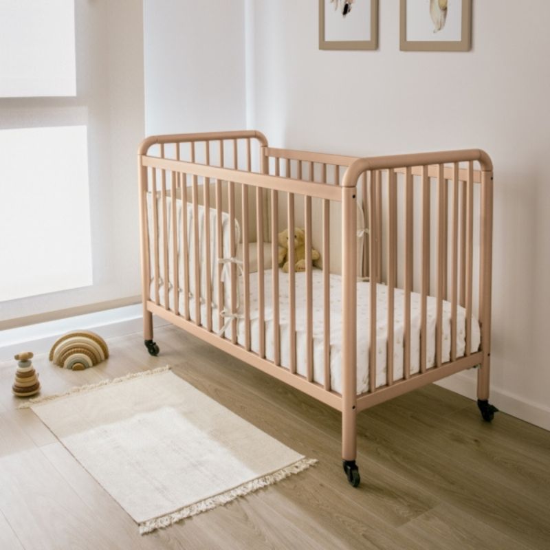 Cama de gardes para bebé Meri cera natural da Micuna 2