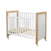 Cama de grades para bebé Dolce Magic branco cera natural da Micuna 1