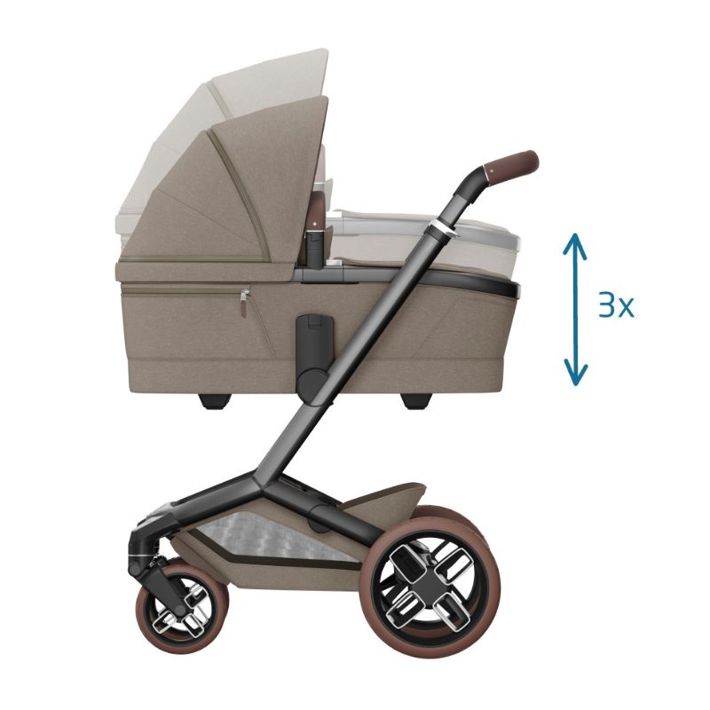 Carrinho para bebé citadino Fame Twillic Truffle da Maxi Cosi 3