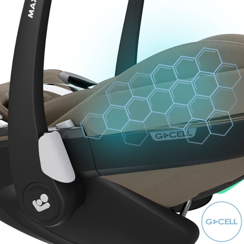 Cadeira auto I-size Pebble 360º Pro² Twilic Truffle da Maxi Cosi 13