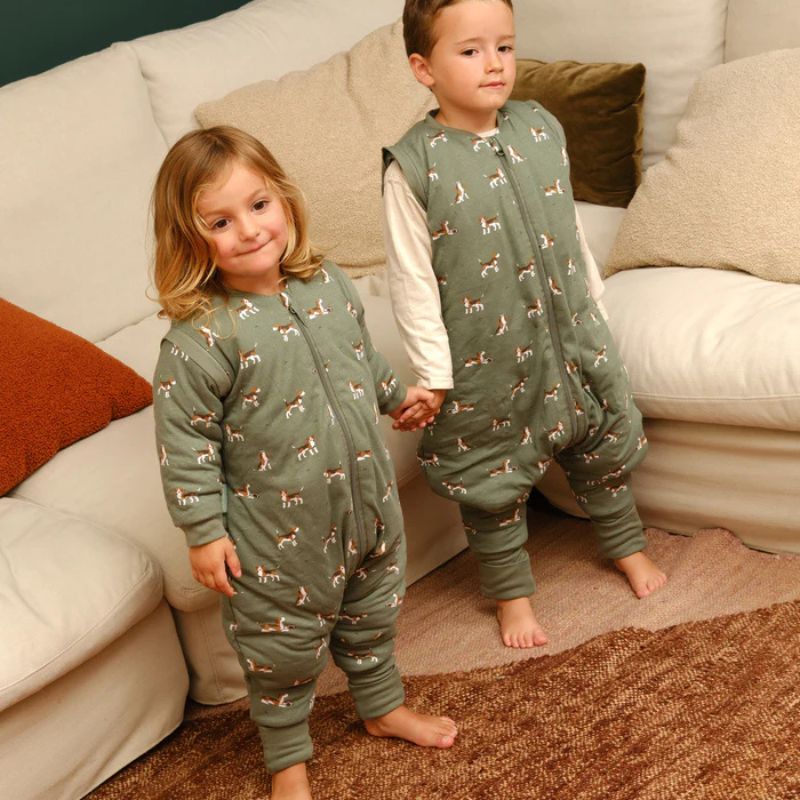 Saco de dormir com mangas e meias tog 2.5 beagle da Molis&Co 3