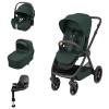 Oxford, Pebble 360º Pro², alcofa Sense Twillic Green e Familyfix 360ºPro da Maxi Cosi