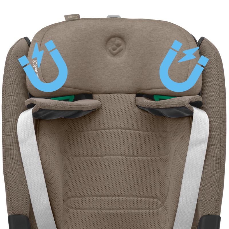 Cadeira auto Titan Pro 2 i-Size Authentic Truffle da Maxi Cosi 11
