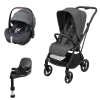 Leona² com Pebble 360 Pro² e Familyfix 360 Pro Twillic Graphite da Maxi Cosi