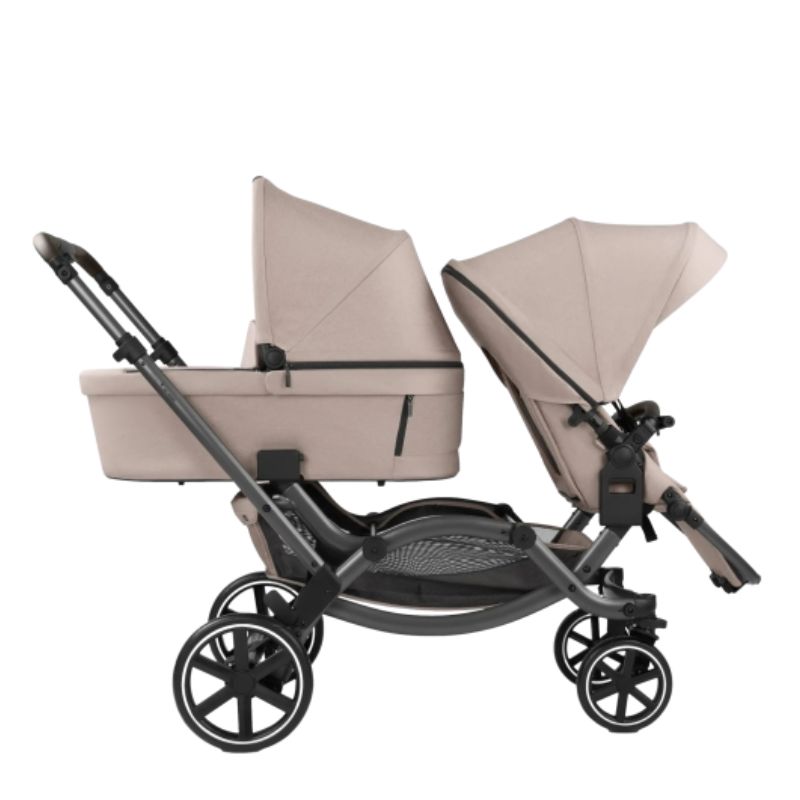 Carrinho de gémeos Zoom Camel da ABC Design 3 Carrinho de gémeos Zoom Camel da ABC Design 3