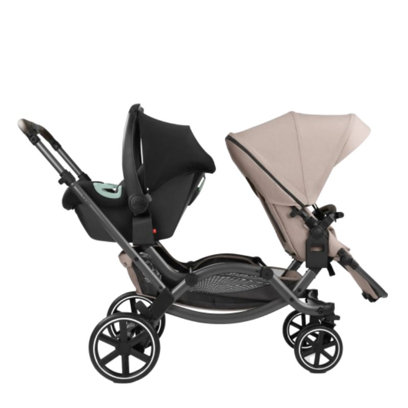 Carrinho de gémeos Zoom Camel da ABC Design 4 Carrinho de gémeos Zoom Camel da ABC Design 4