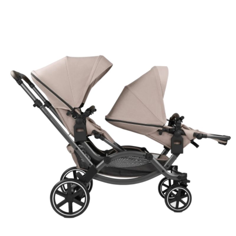 Carrinho de gémeos Zoom Camel da ABC Design 6 Carrinho de gémeos Zoom Camel da ABC Design 6