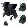 Zoom Coal Adaptadores Abc Design Pebble 360 Pro² Twillic Green da Maxi Cosi 1
