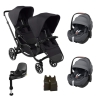 Zoom Coal Adaptadores da ABC Design Pebble 360 Pro² Graphite FamilyFix 360º Pro da Maxi Cosi