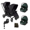 Zoom Coal Adaptadores da ABC Design Pebble 360 Pro² Green FamilyFix 360º Pro da Maxi Cosi