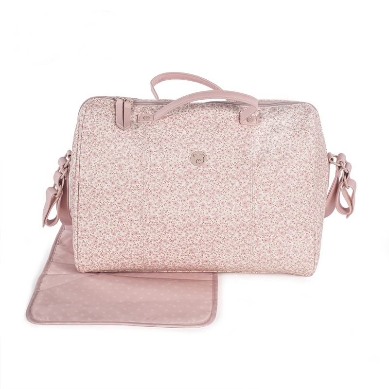 Saco de rua Flower Mellow em rosa da Pasito a Pasito