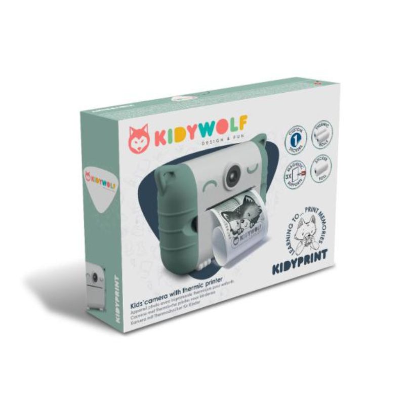 Camera Fotográfica Verde da Kidywolf 3