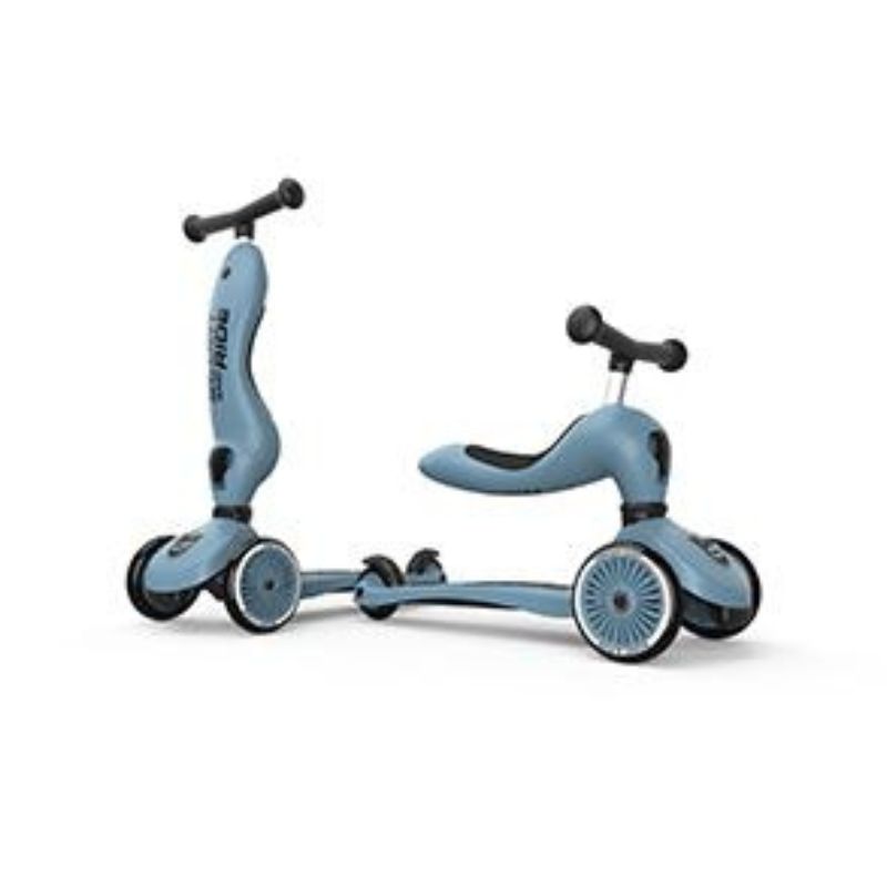 Trotinete Highwaykick One Steel da Scoot and Ride 2