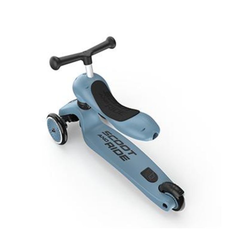 Trotinete Highwaykick One Steel da Scoot and Ride 3