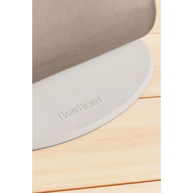 Espreguiçadeira Bliss Sand Grey Woven Petal Da Babybjorn 3