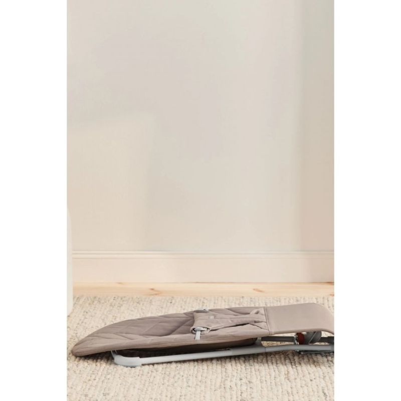 Espreguiçadeira Bliss Sand Grey Woven Petal Da Babybjorn 4