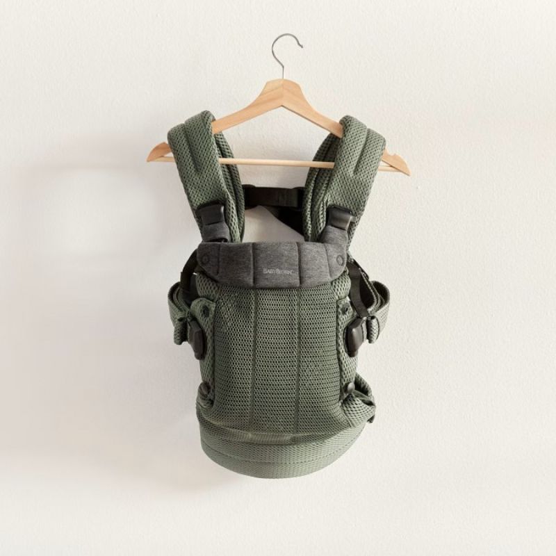Porta bebés Harmony Mesh Dark Green Da babybjorn 2
