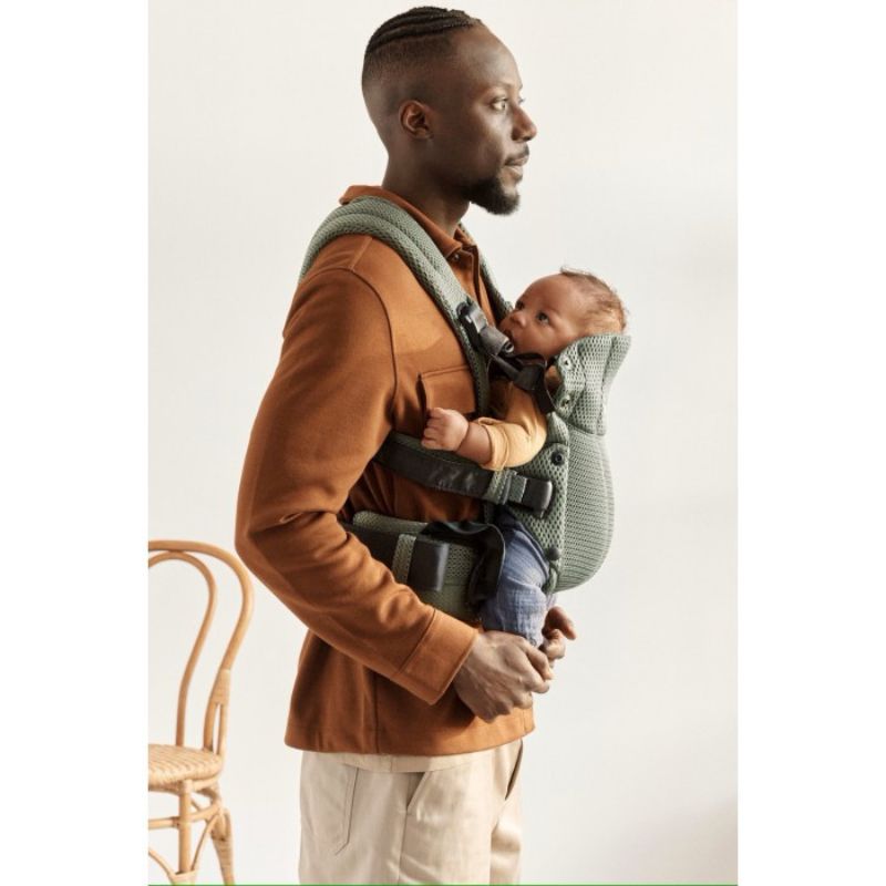 Porta bebés Harmony Mesh Dark Green Da babybjorn 3