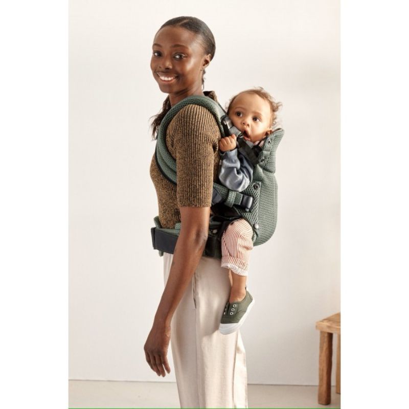 Porta bebés Harmony Mesh Dark Green Da babybjorn 4