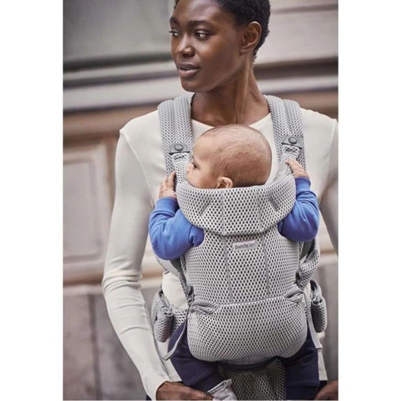 Porta bebés Move Mesh Grey da Babybjorn 2