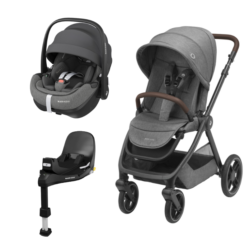 Oxford, Pebble 360º Pro e Familyfix 360º Pro Essential Black da Maxi Cosi