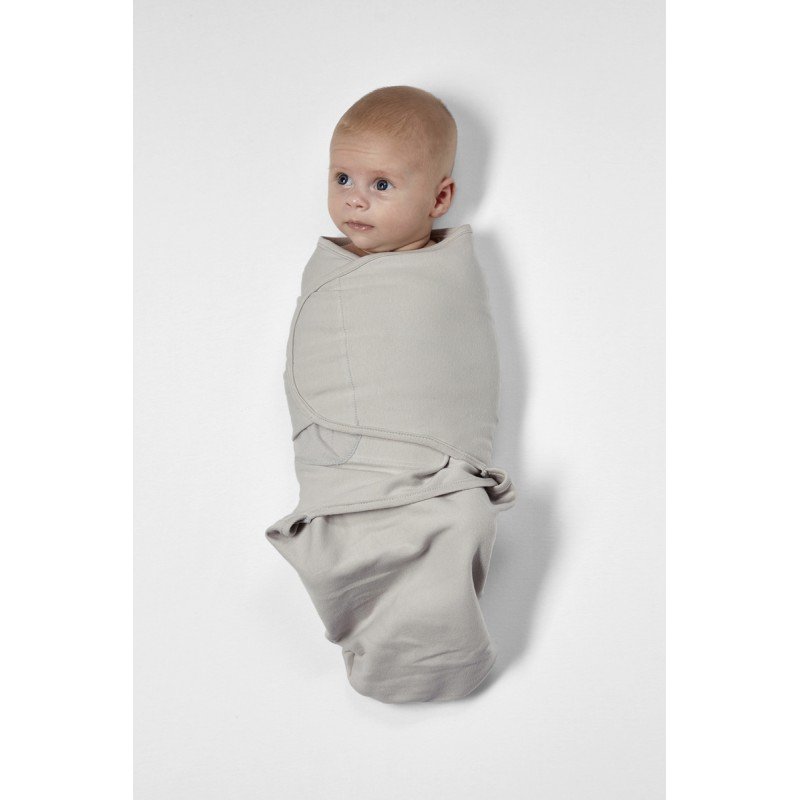 Swaddle ajustável Cinza da Meyco Baby 2