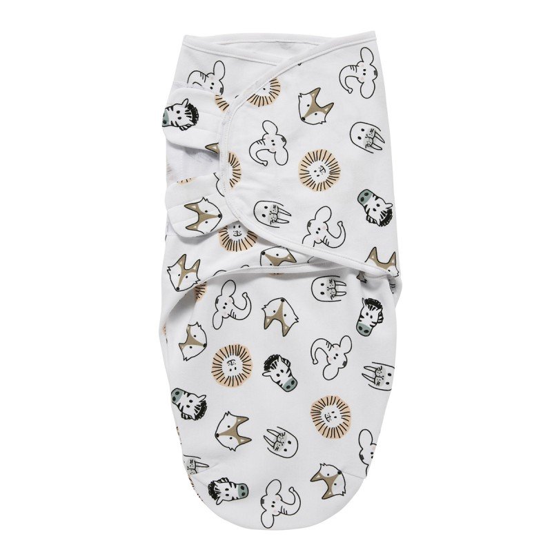 Swaddle ajustável estampado da Meyco Baby