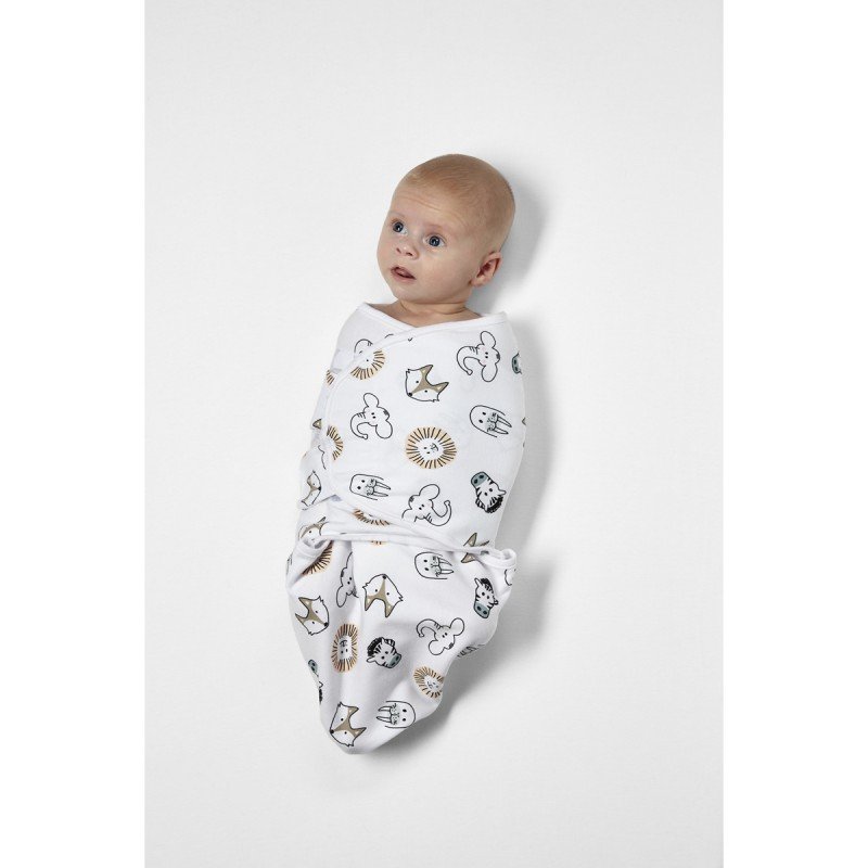 Swaddle ajustável Animal da Meyco Baby 2