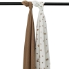 PAck de 2 musselinas Forest caramelo da meyco baby 1