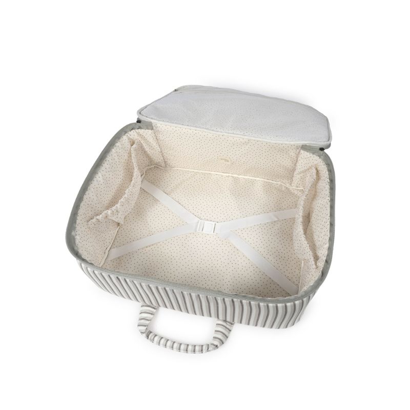Mala de Maternidade Botton Riscas da Walking Mum 6