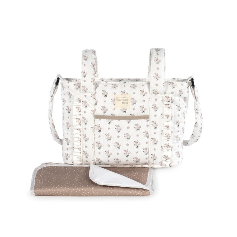 Bolsa organizadora Botton flores da Walking Mum 2