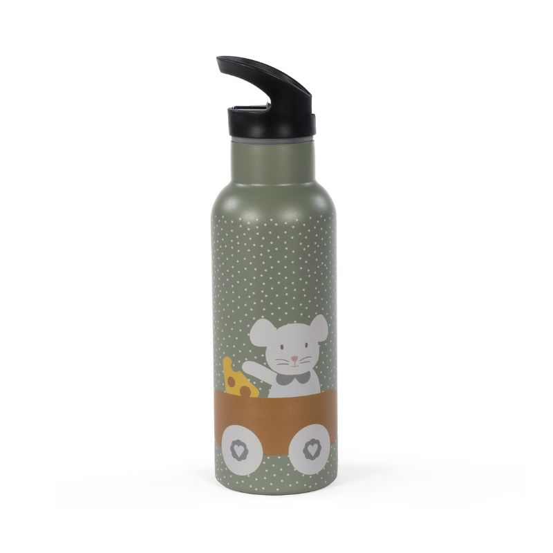 Garrafa térmica Poppy Moss da Walking Mum 