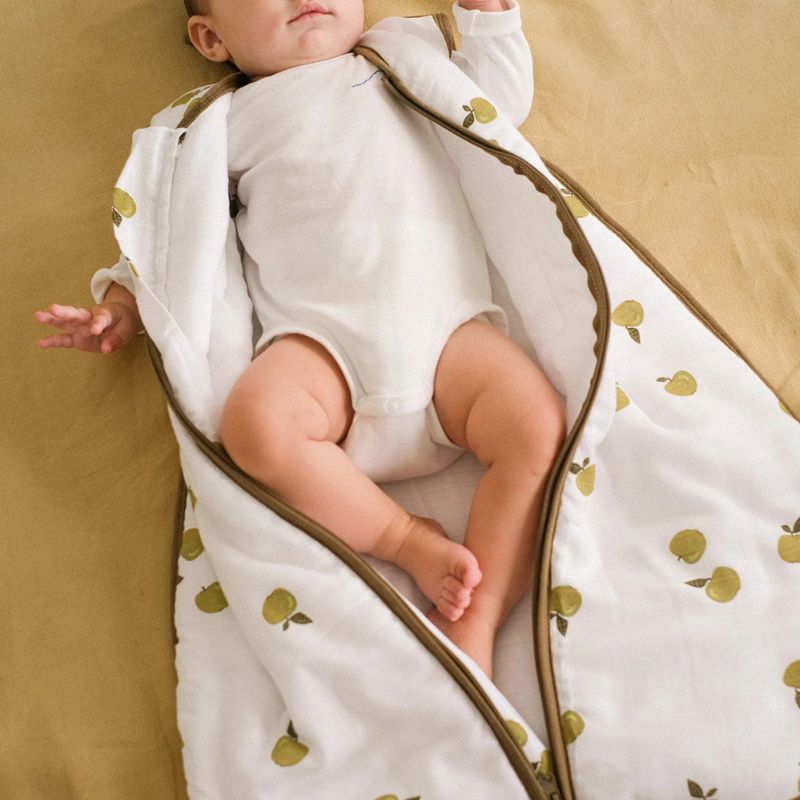 Saco de dormir de bebé de bambu Apple TOG 2.5 da Molis&Co 5 Saco de dormir de bebé de bambu Apple TOG 2.5 da Molis&Co 5